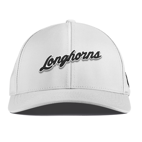 University of Texas "Vintage Texas Longhorn Script" Curved Performance White