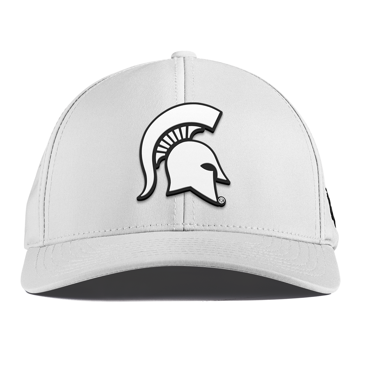 Michigan State University "Vintage MSU Team Logo" Curved Performance White