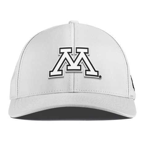 University of Minnesota "Vintage Minnesota Team Logo" Curved Performance White