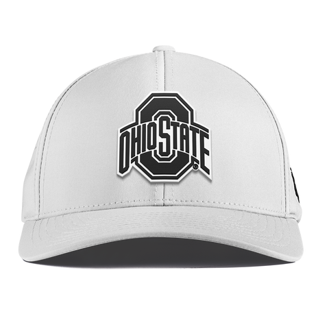 Ohio State University "Vintage Ohio State Team Logo" Curved Performance White