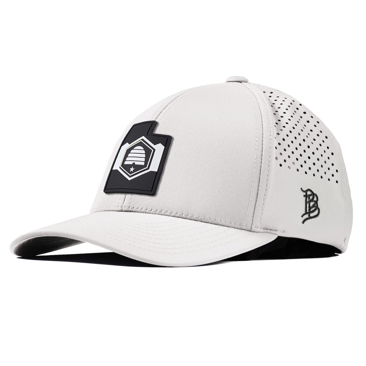 Utah Vintage Curved Performance White