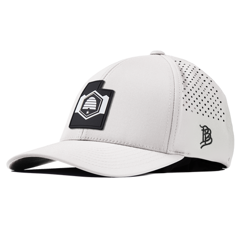 Utah Vintage Curved Performance White