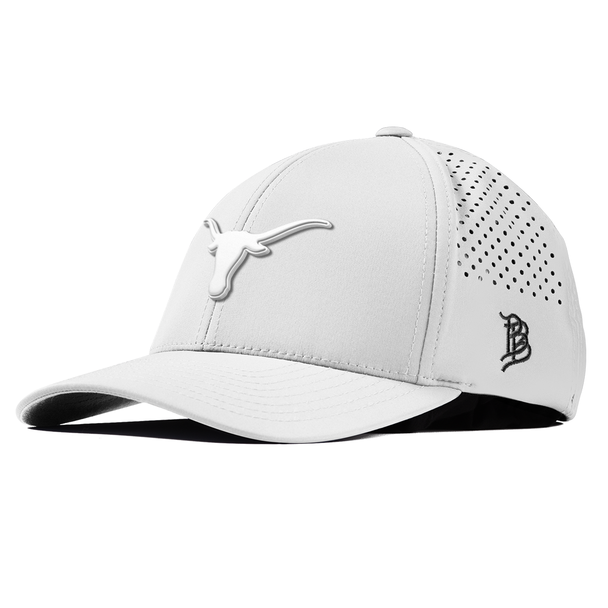 University of Texas "Vintage Texas Longhorn" Curved Performance White