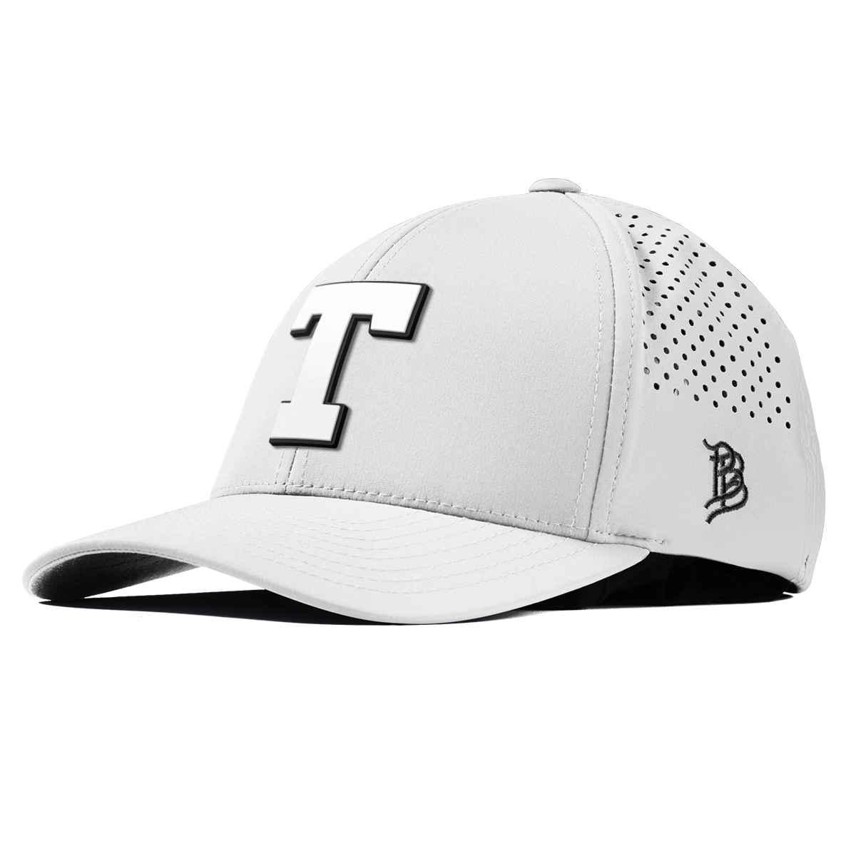 University of Texas "Vintage Texas Team Logo" Curved Performance White