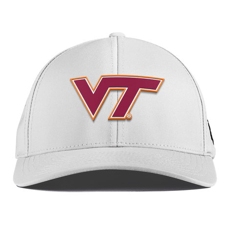 Virginia Tech University "Virginia Tech Team Logo" Curved Performance White