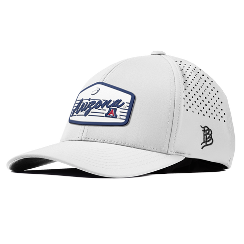 University of Arizona "Wildcats Football" Curved Performance White