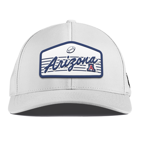 University of Arizona "Wildcats Football" Curved Performance White