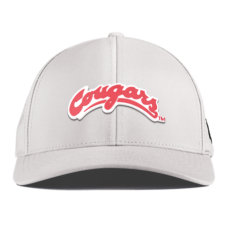 Washington State University "Washington State Cougars Script" Curved Performance White