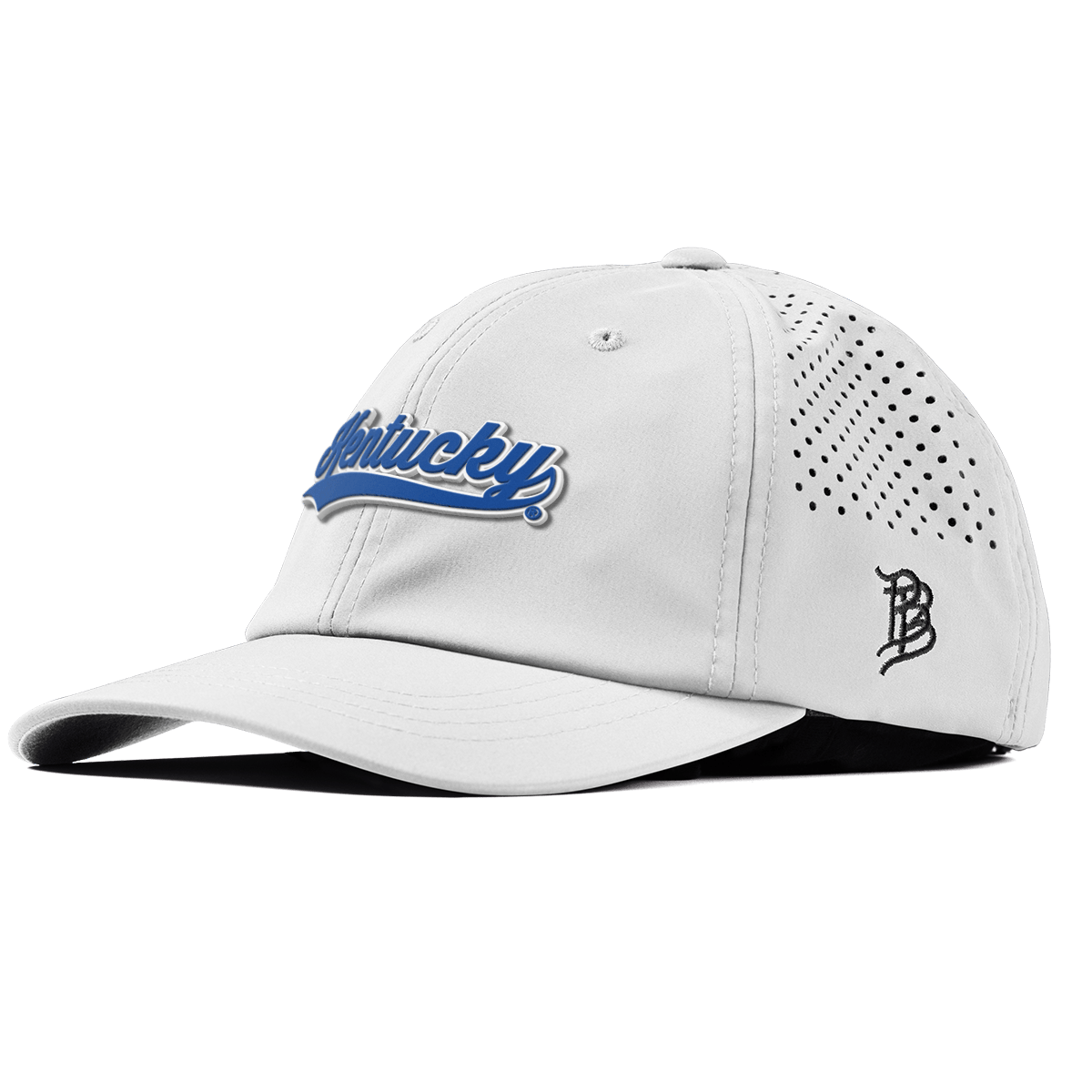 University of Kentucky "Kentucky Script" Performance Dad Hat White