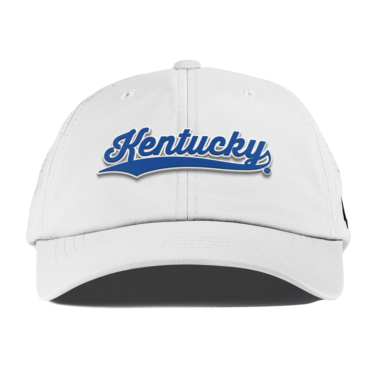 University of Kentucky "Kentucky Script" Performance Dad Hat White