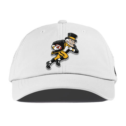 Wake Forest University "Rushing Deacon" Performance Dad Hat White