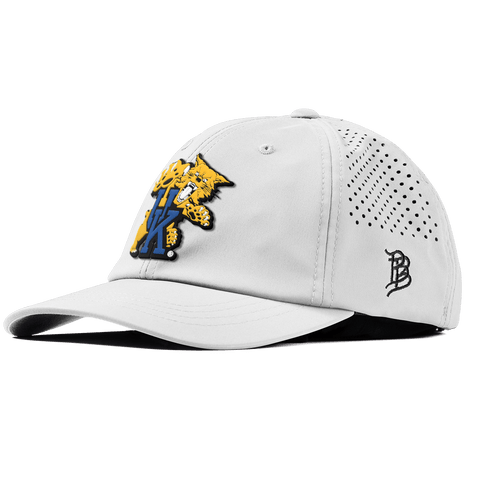 University of Kentucky "The Wildcat" Performance Dad Hat White