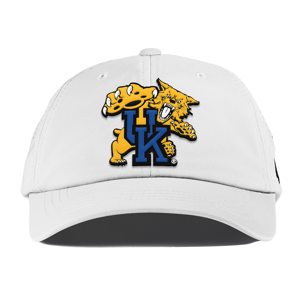 University of Kentucky "The Wildcat" Performance Dad Hat White