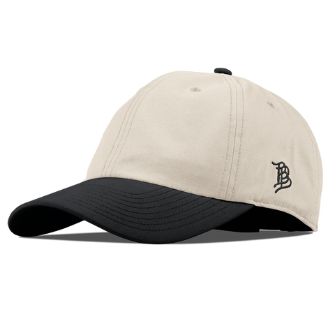 Bare Canvas Dad Hat Beige/Vintage Black