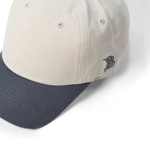 Bare Canvas Dad Hat Beige/Vintage Navy