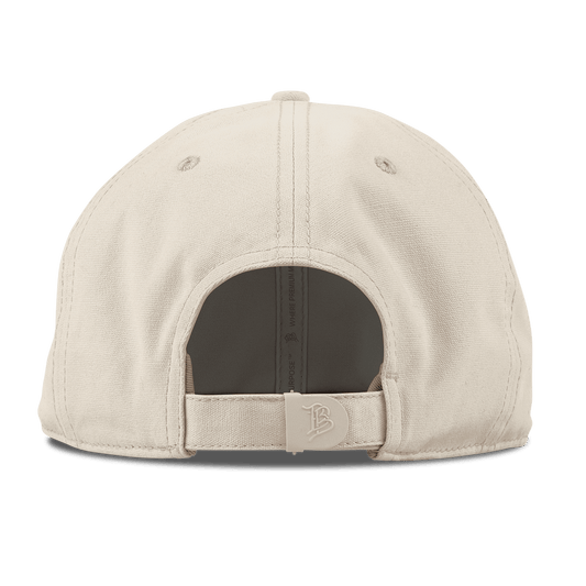 Bare Canvas Dad Hat Back Beige