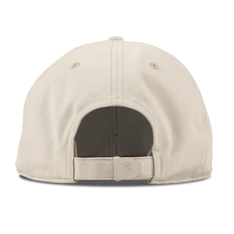 Bare Canvas Dad Hat Back Beige