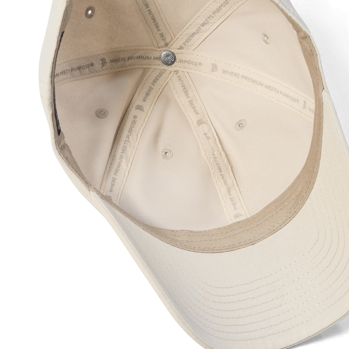 Bare Canvas Dad Hat Beige