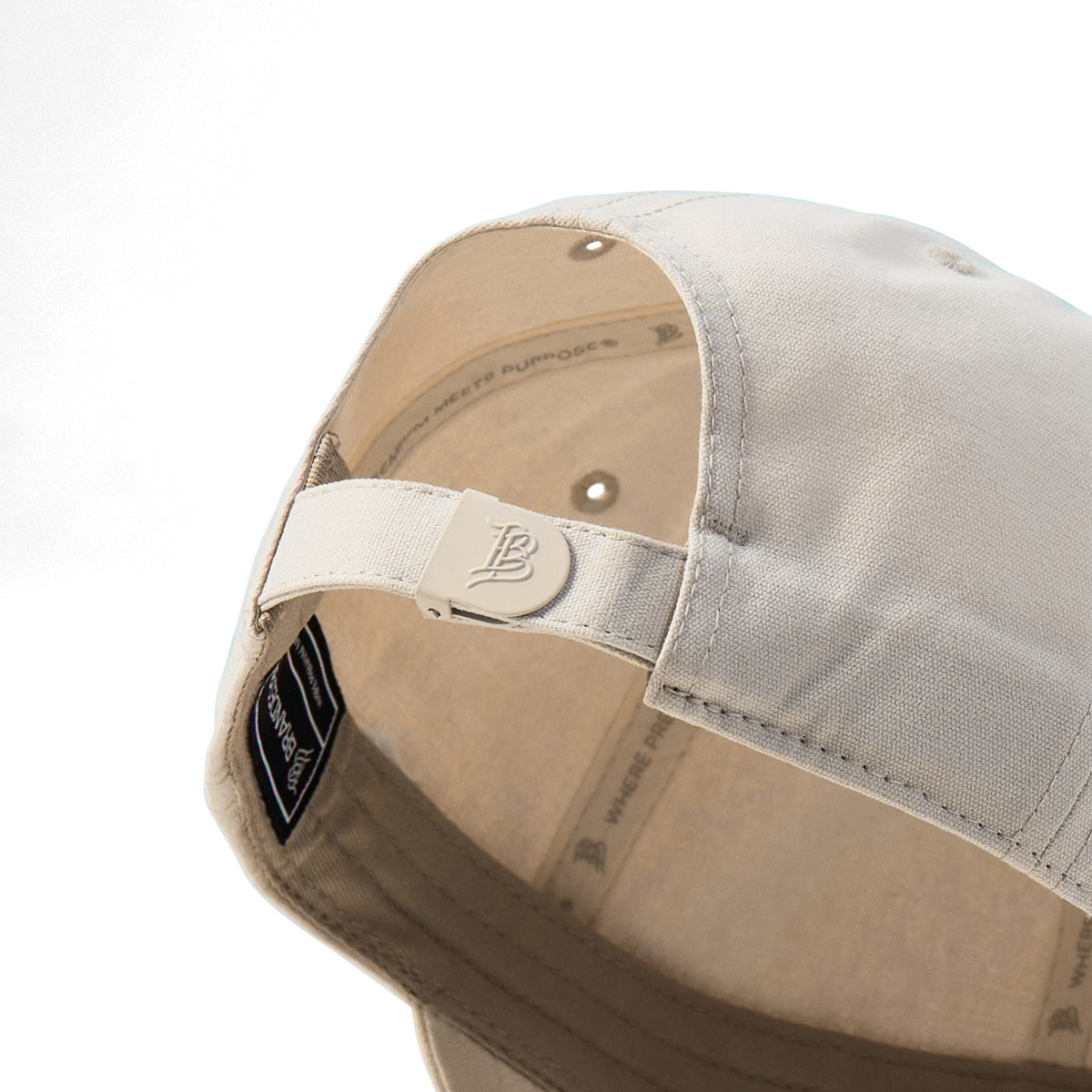 Bare Canvas Dad Hat Beige