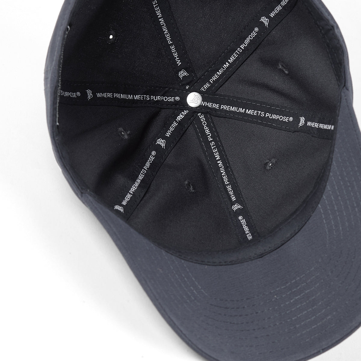 Bare Canvas Dad Hat Vintage Navy