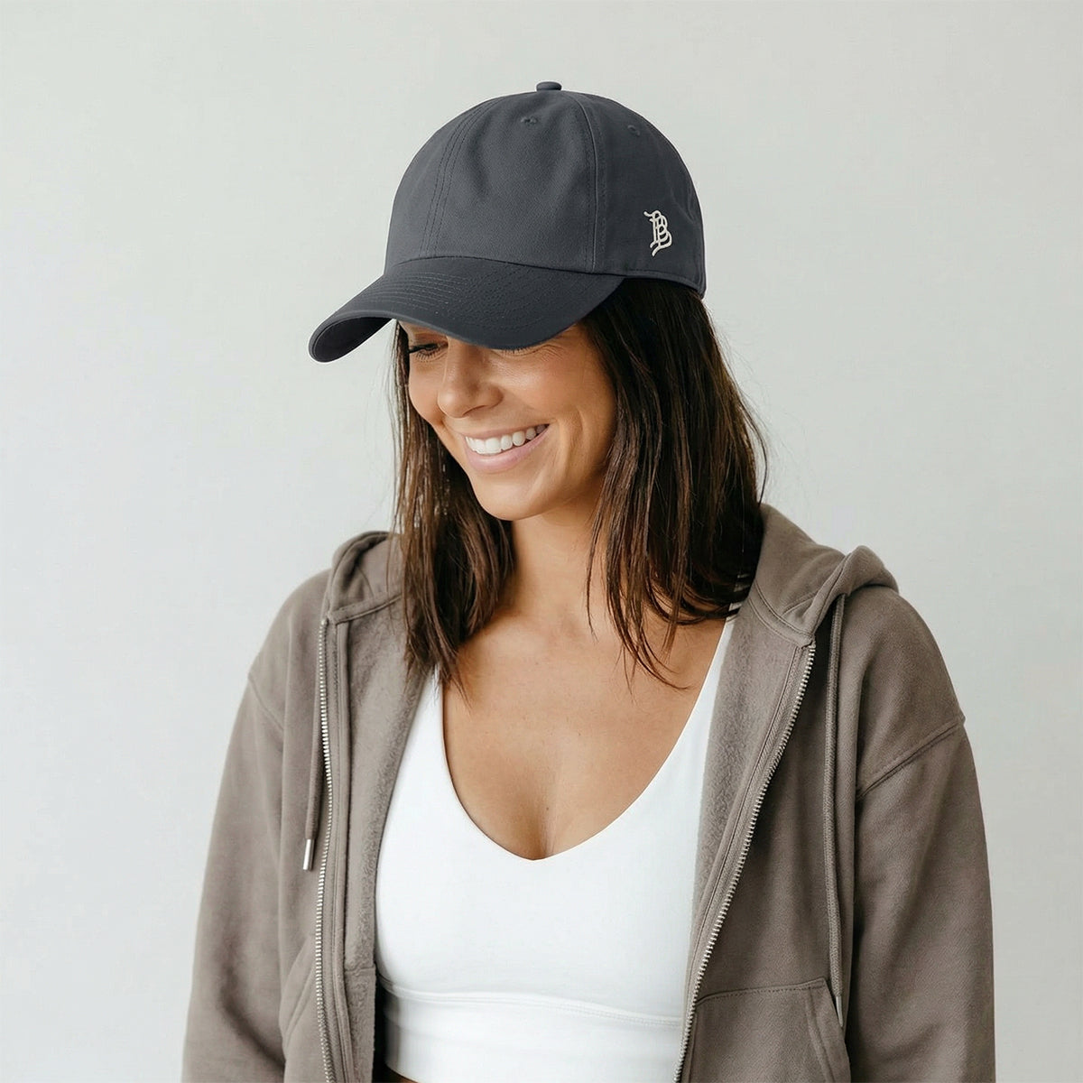 Bare Canvas Dad Hat Vintage Navy