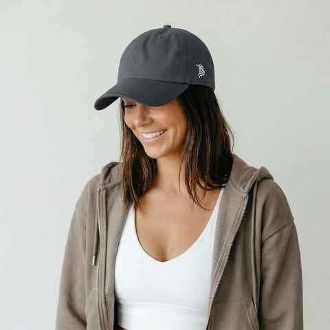 Bare Canvas Dad Hat Vintage Navy