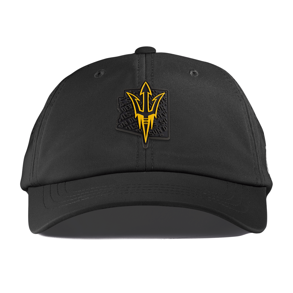 Arizona State University "ASU Blackout Pitchfork" Performance Dad Hat Black
