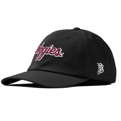 Texas A&M University "Aggies Script" Performance Dad Hat Black