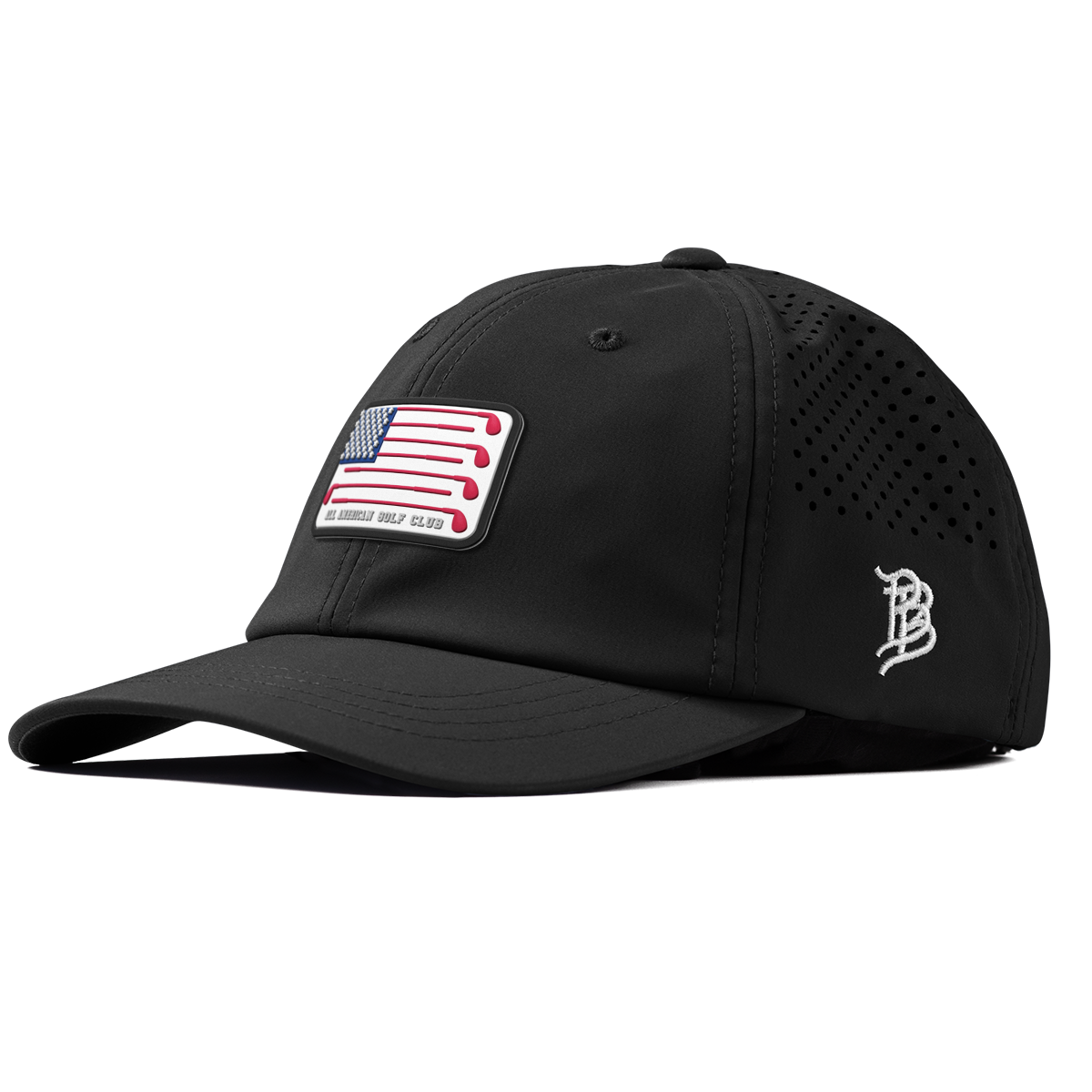 Hailey Ostrom "All American Golf Club" Performance Dad Hat Black