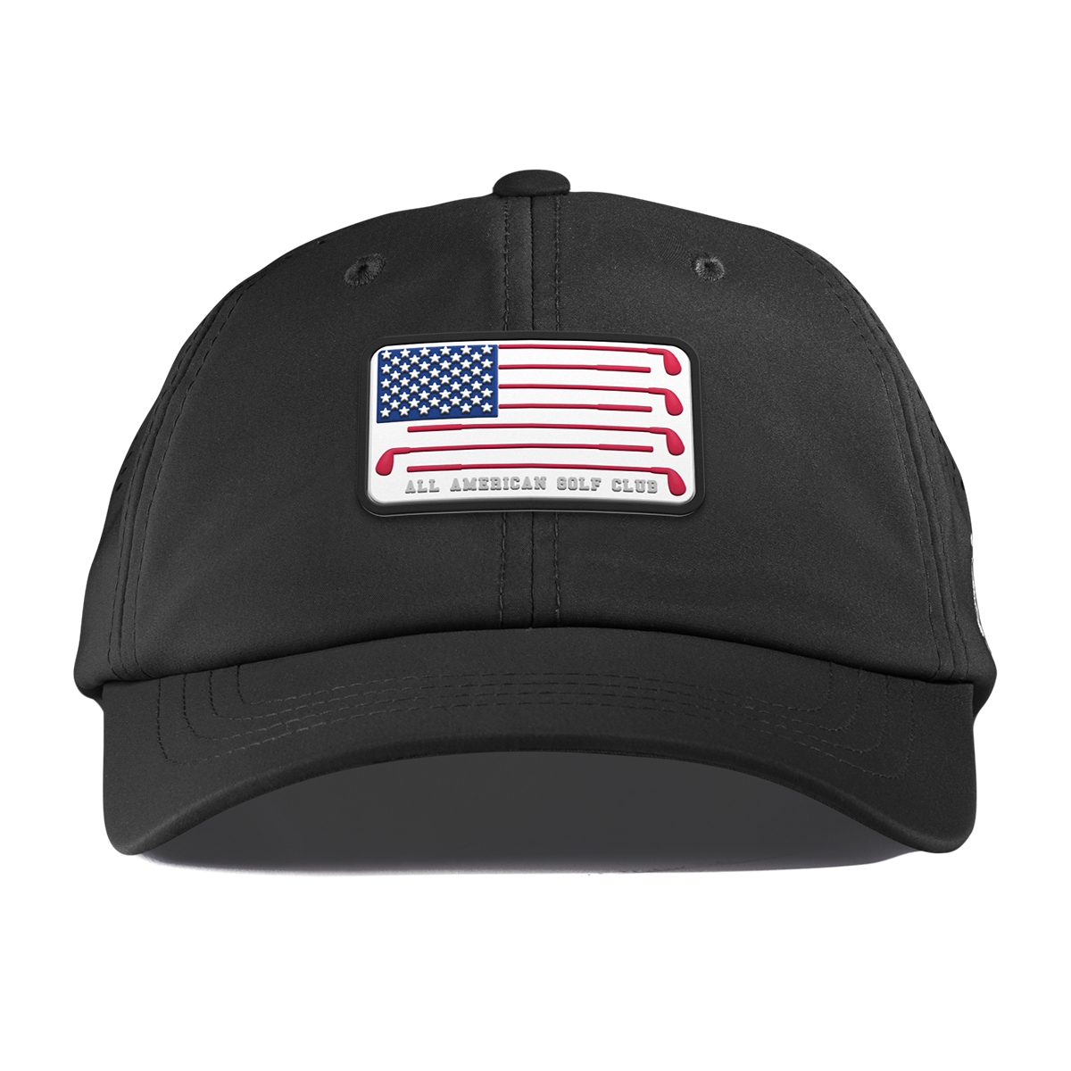 Hailey Ostrom "All American Golf Club" Performance Dad Hat Black