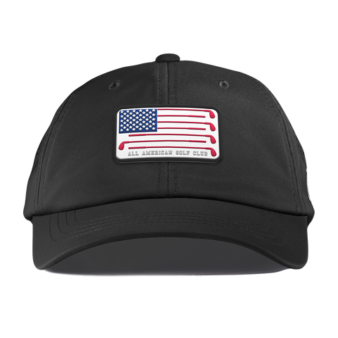 Hailey Ostrom "All American Golf Club" Performance Dad Hat Black