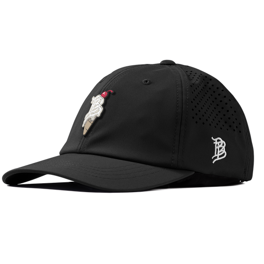BB Drip Cone Performance Dad Hat Black