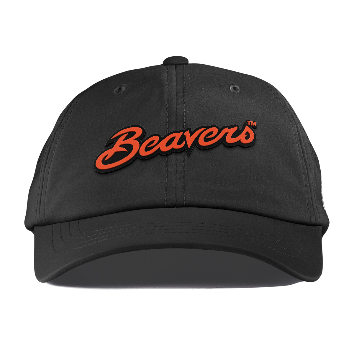 Oregon State University "Beavers Script" Performance Dad Hat Black