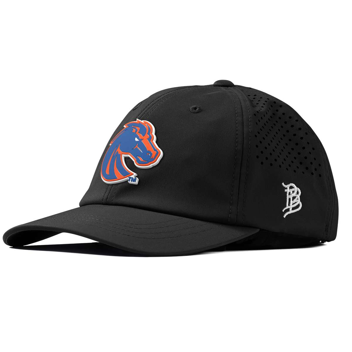 Boise State University "Boise State Broncos Orange" Performance Dad Hat Black