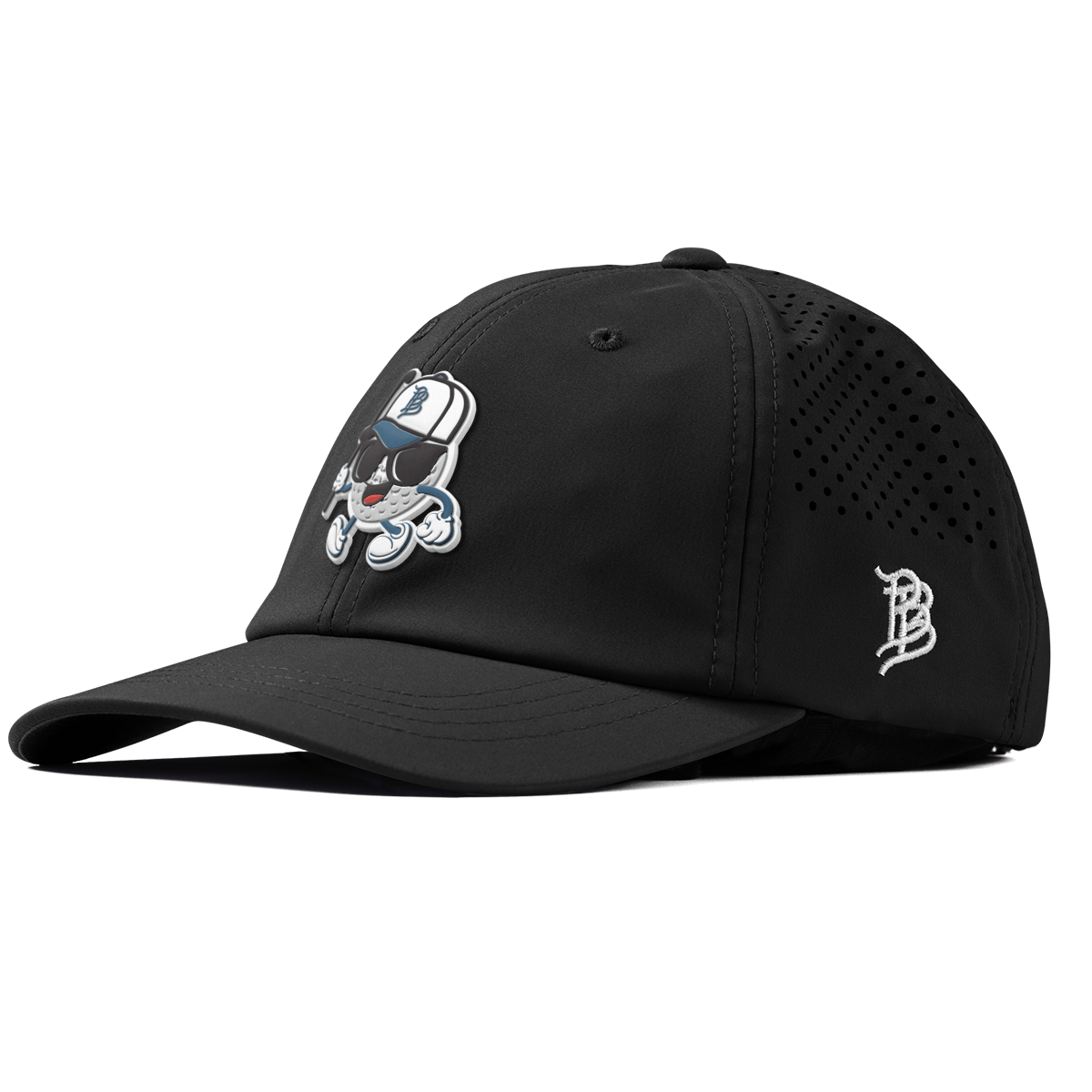 Bump 'n Run Performance Dad Hat Black