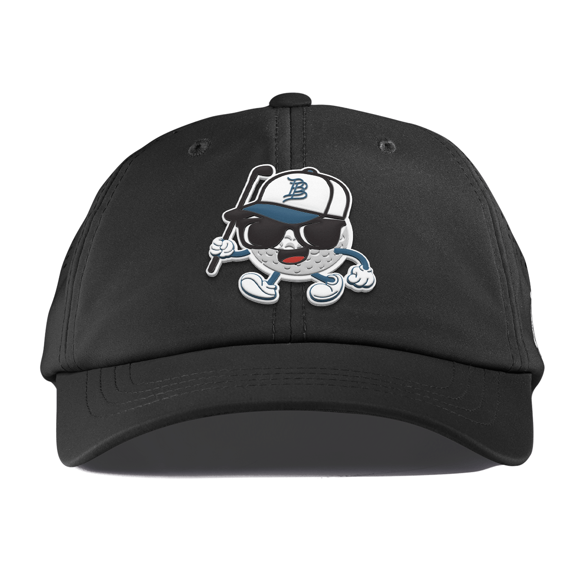 Bump 'n Run Performance Dad Hat Black