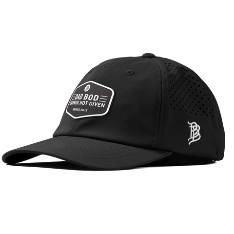 Dad Bod Performance Dad Hat Black
