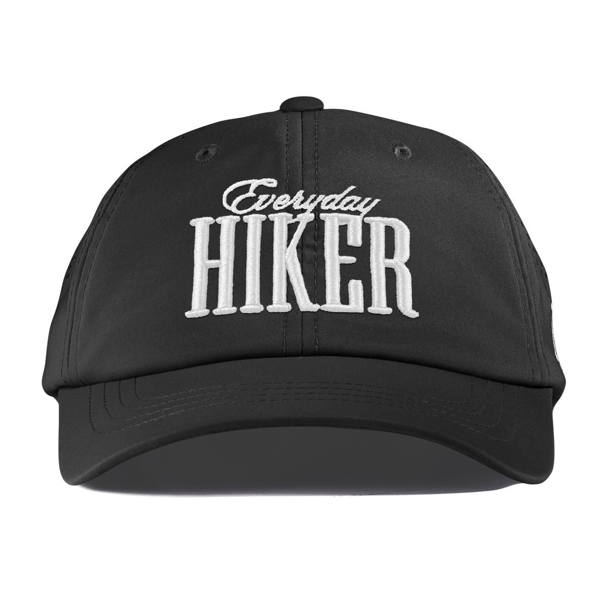Everyday Hiker Curved Performance Dad Hat Black
