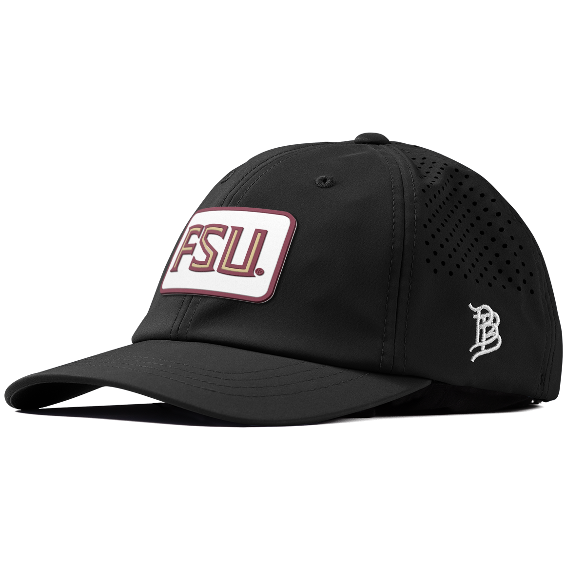 Florida State University "FSU Badge" Performance Dad Hat Black
