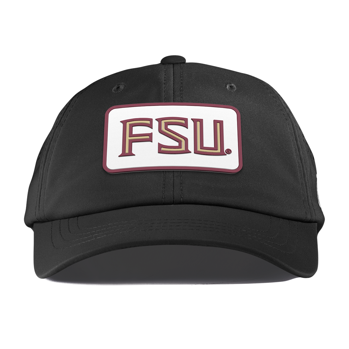 Florida State University "FSU Badge" Performance Dad Hat Black