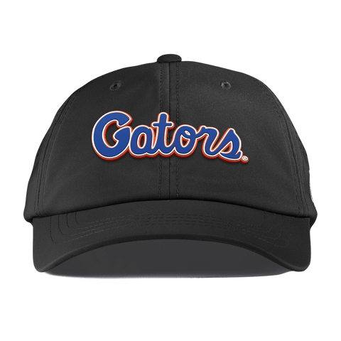 University of Florida "Gator Script" Performance Dad Hat Black