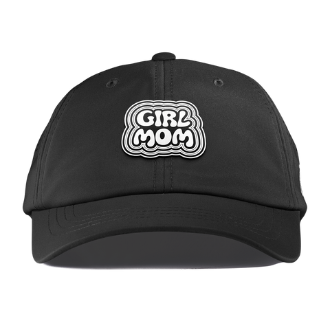 Girl Mom Performance Dad Hat Black