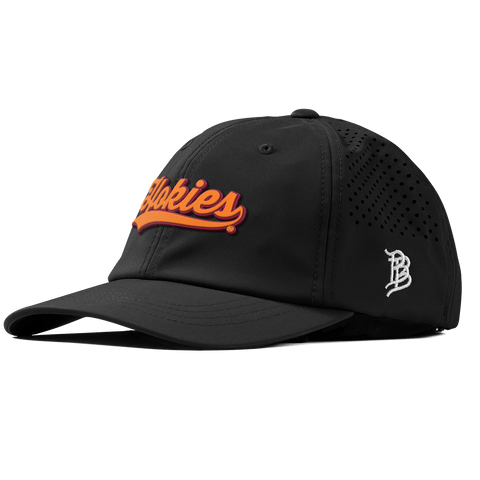 Virginia Tech University "Hokies Script" Performance Dad Hat Black