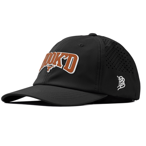 University of Texas "Hook'D" Performance Dad Hat Black 