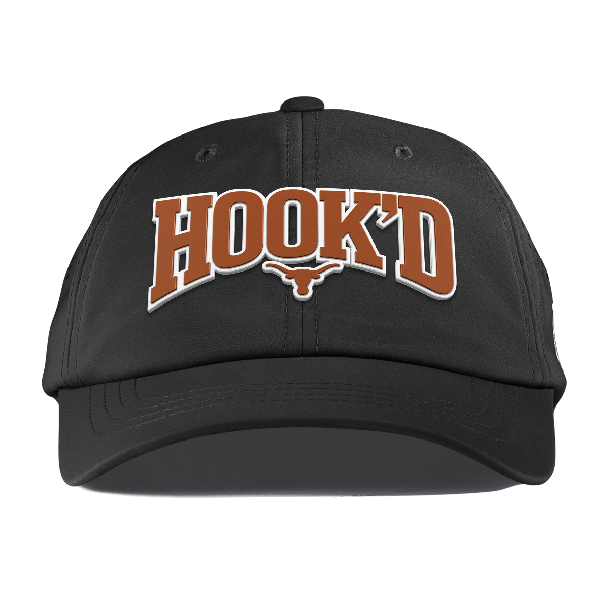 University of Texas "Hook'D" Performance Dad Hat Black 