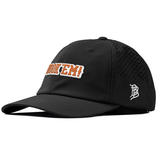 University of Texas "Hook'Em Horns" Performance Dad Hat Black