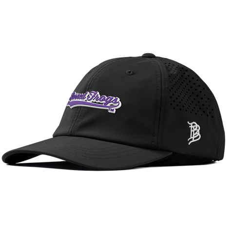 Texas Christian University "TCU Horned Frogs Scripts" Performance Dad Hat Black