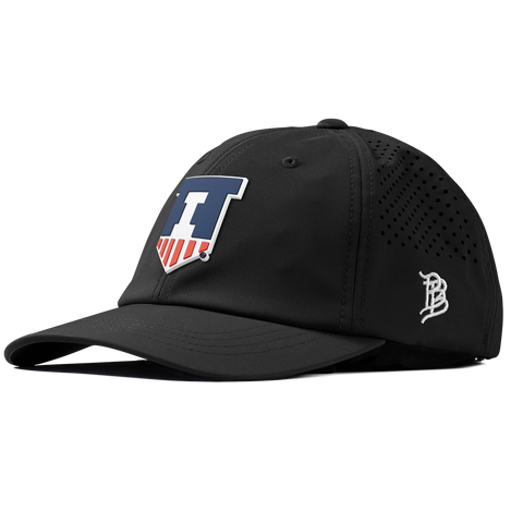University of Illinois "Illinois Athletics" Performance Dad Hat Black
