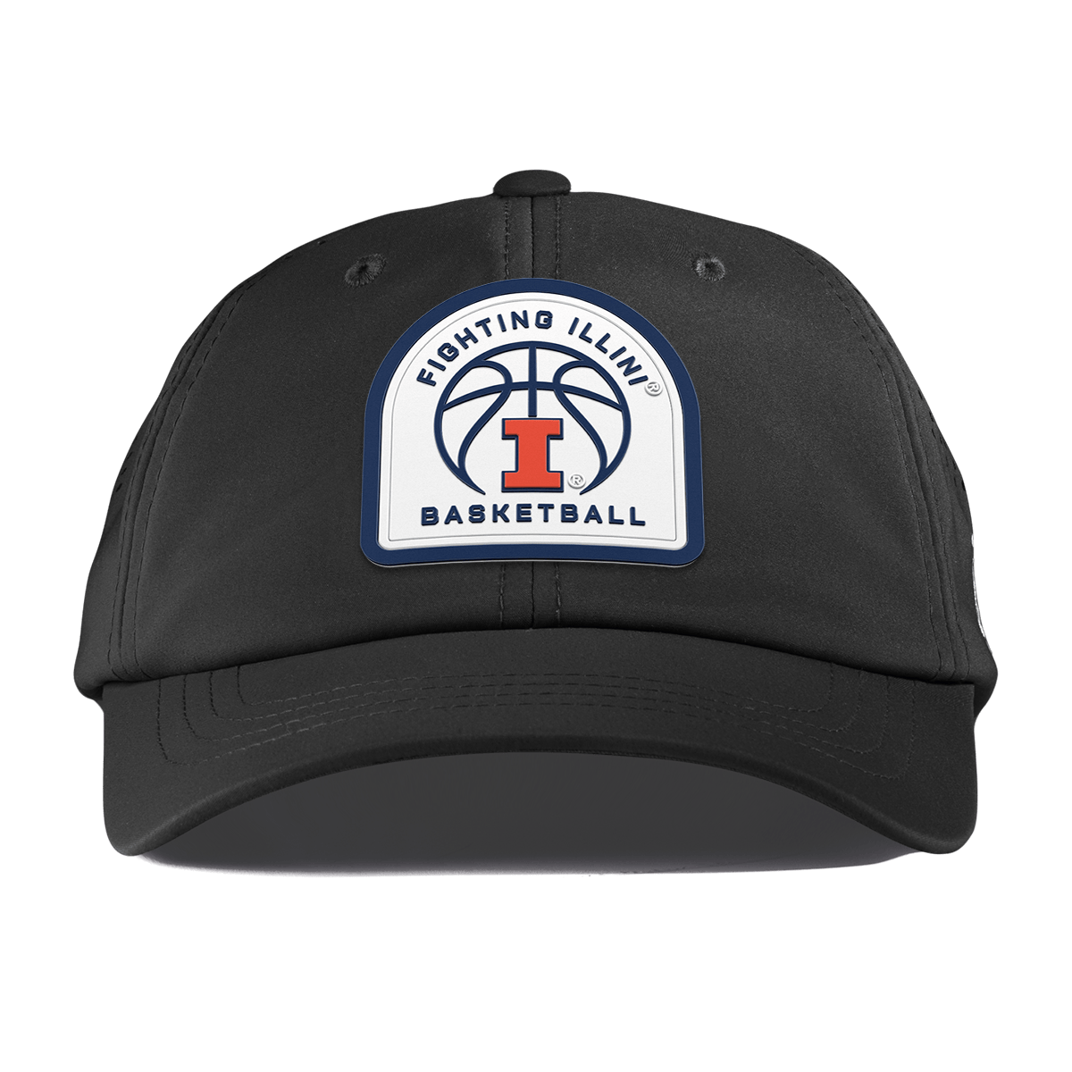 University of Illinois "Illinois Basketball" Performance Dad Hat Black