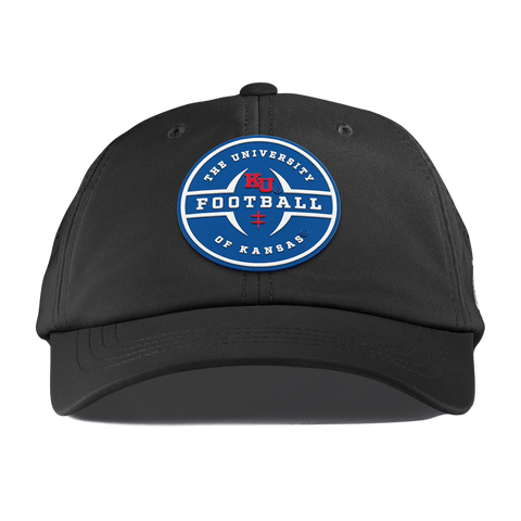 University of Kansas "Kansas Football Legacy" Performance Dad Hat Black